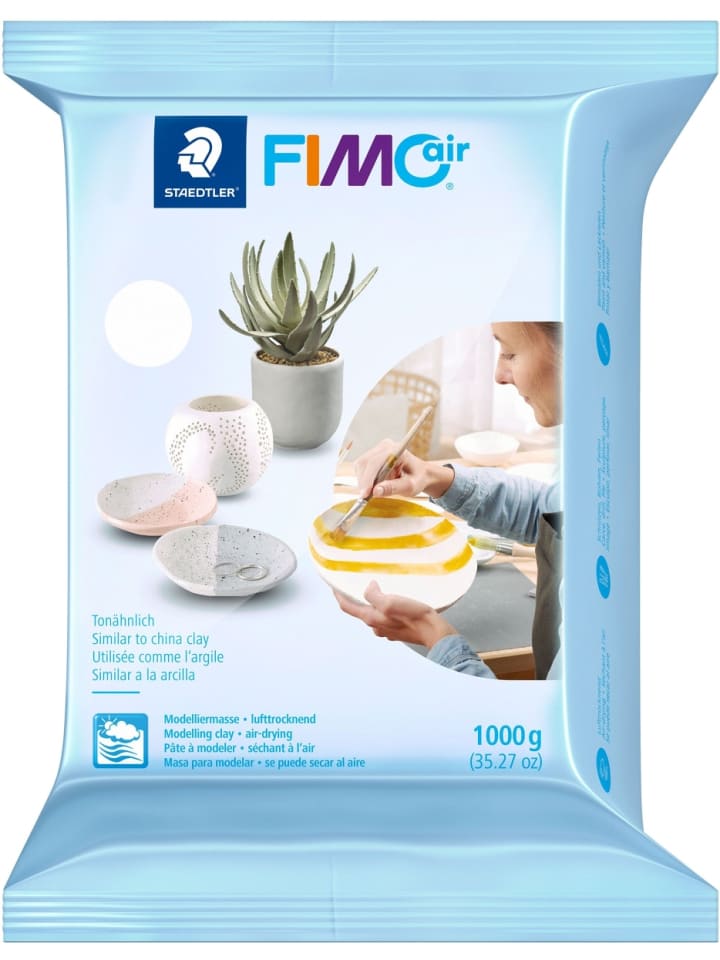 Modelliermasse FimoAir 1kg weiß