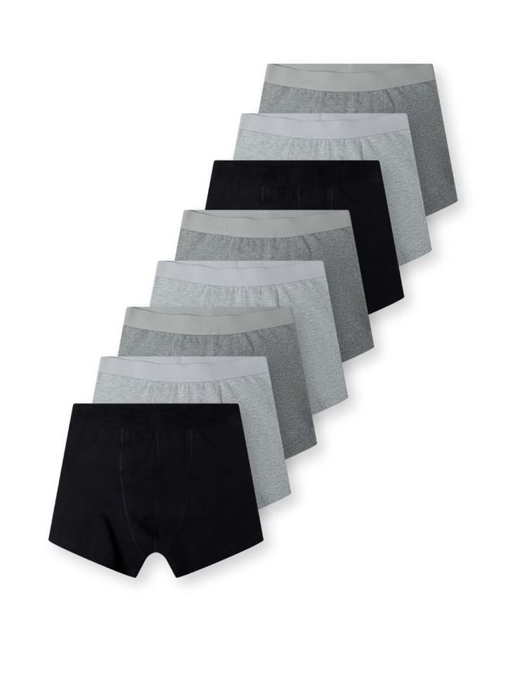 8er-Set: Boxer SET10015M in grau