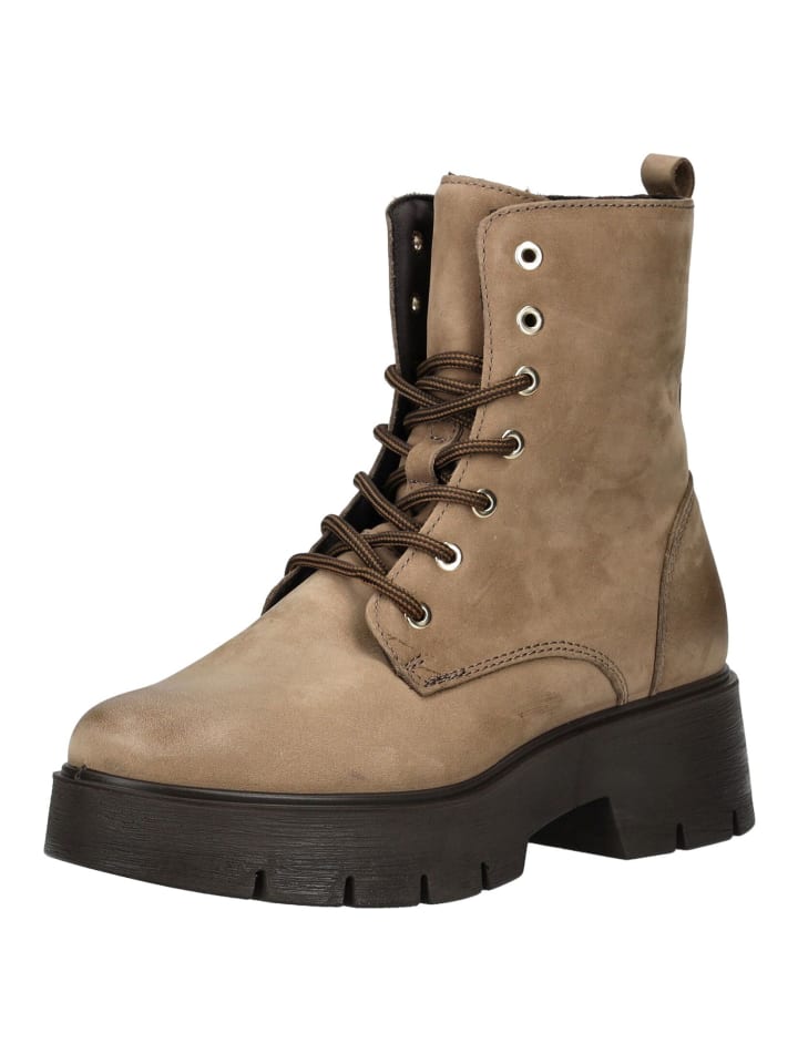 Stiefelette Taupe