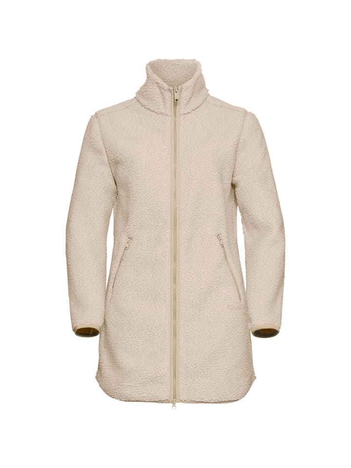 Mantel HIGH CURL COAT W in Beige803