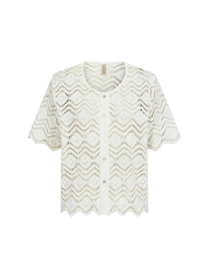 Strickjacke SC-RUSLA 3 in 1100 OFFWHITE