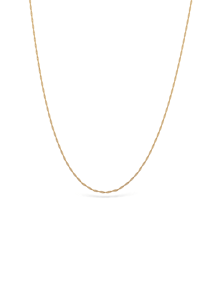 Halskette 925 Sterling Silber in Gold