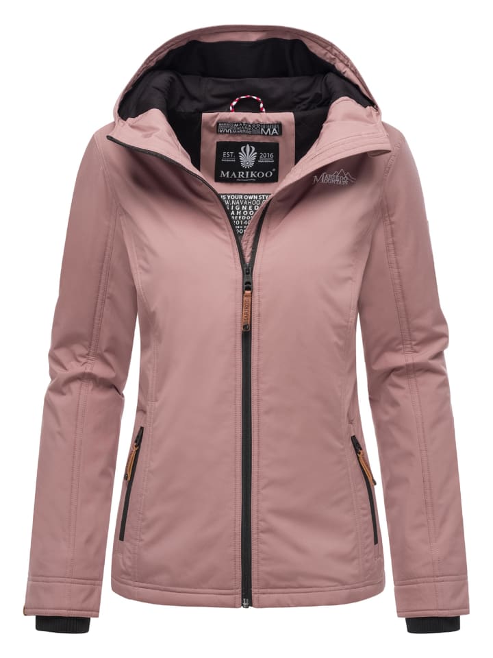 Übergangsjacke Brombeere in Mauve
