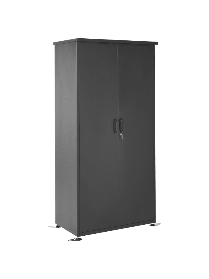 Gartenschrank DORGALI in Grau - (W) 92 x (H) 188 x (L) 55 cm