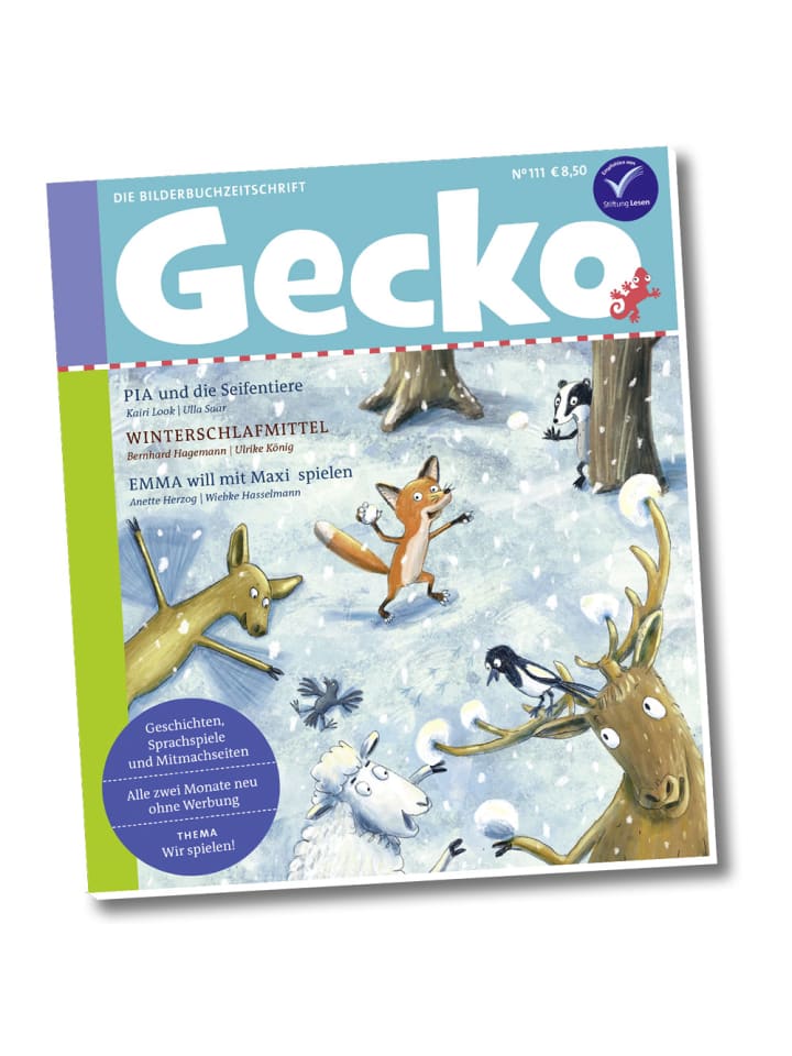 Einzelheft 'Gecko Kinderzeitschrift'