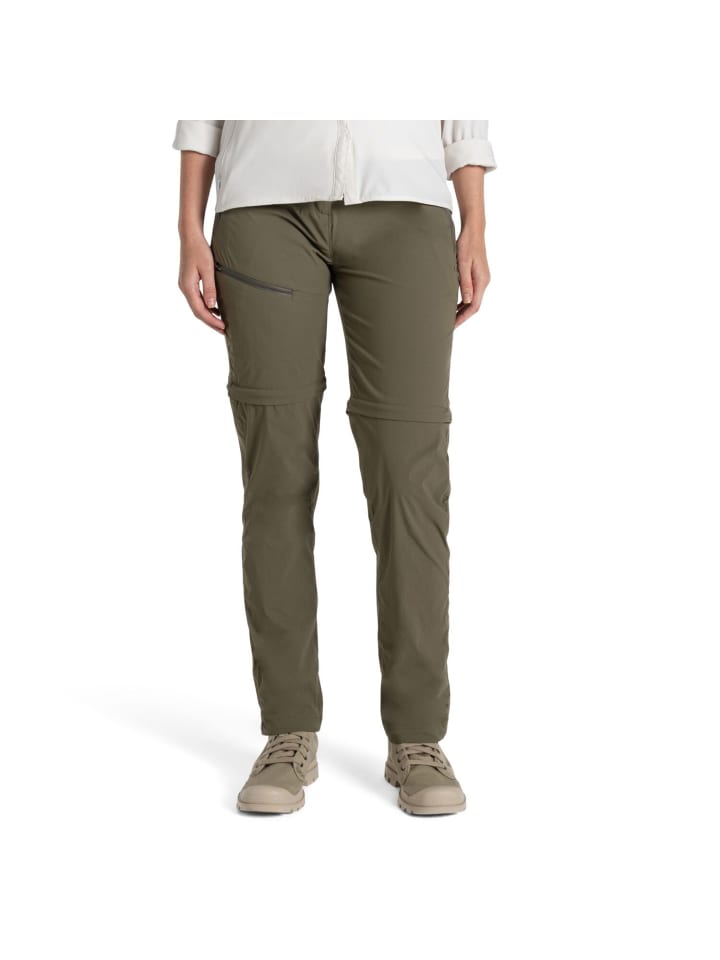 Tropenhose NosiLife Zip-off in grün