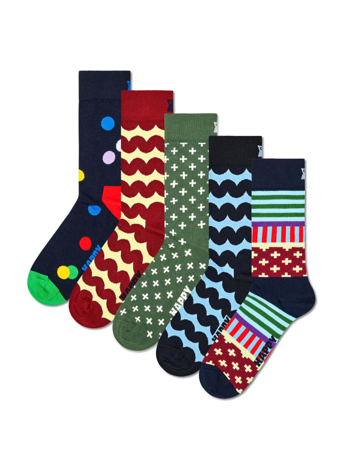 Socken 5er Pack in Graphic