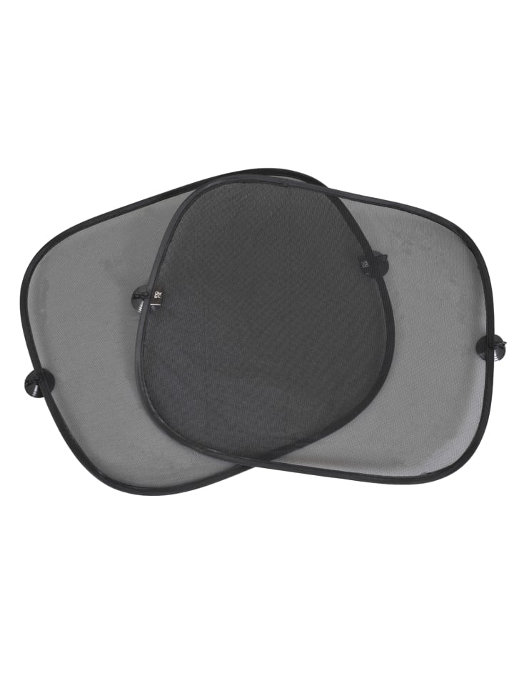 Auto-Sonnenschutz Basic 2-teilig in schwarz