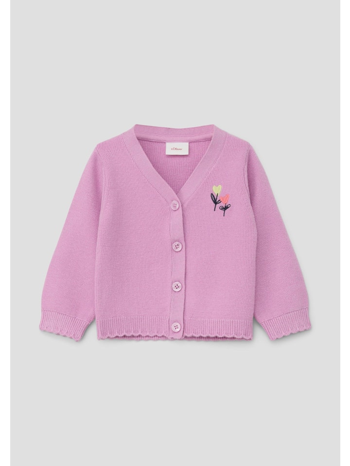 Strickjacke in 4442_rosa