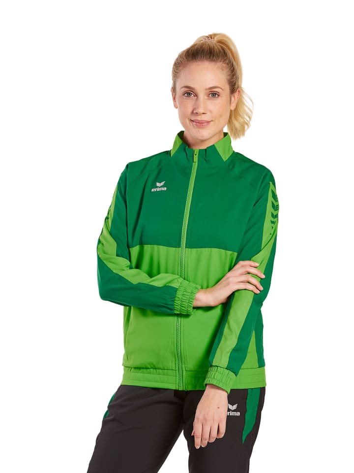 Damen Six Wings Präsentationsjacke in green/smaragd