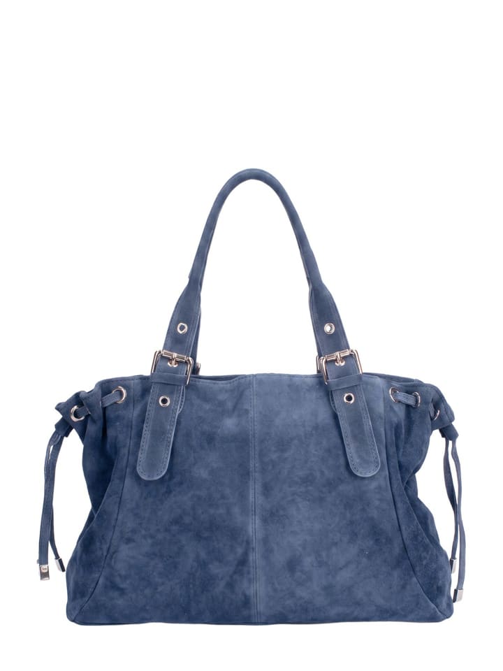 Schultertasche in BLU JEANS
