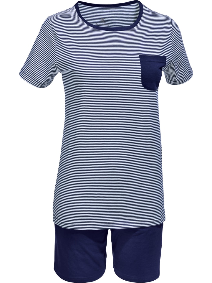 Single-Jersey Shorty in marine