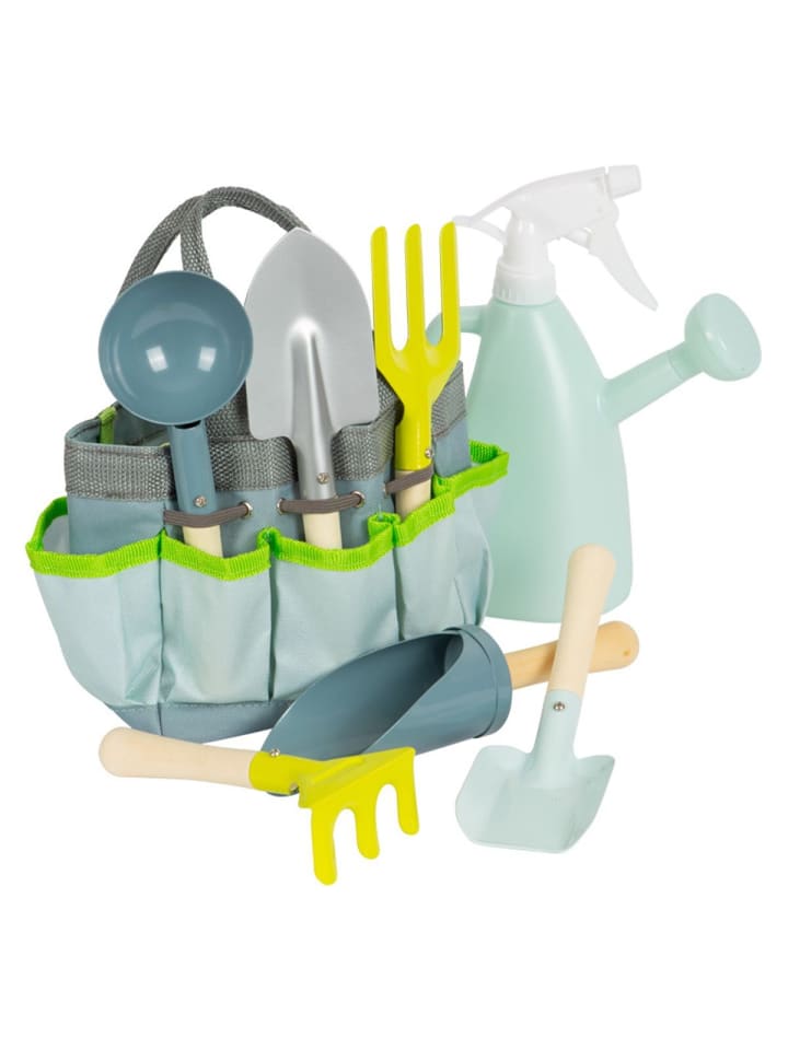 8-tlg. Gartentaschen-Set mit 5 in green