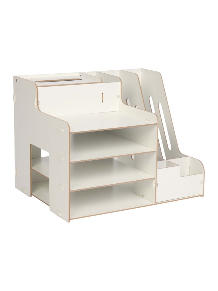 Dokumentenablage in Weiß - (B)37 x (H)28 x (T)29 cm