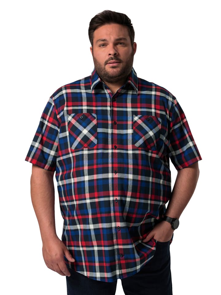 Hemd in navy blau