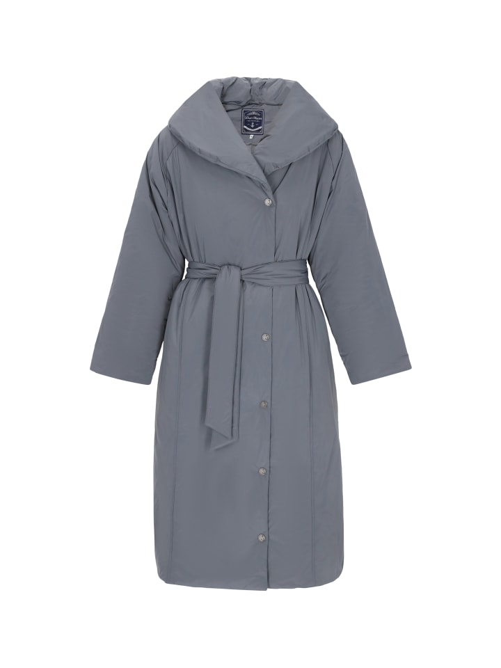Women Coat in charcoal