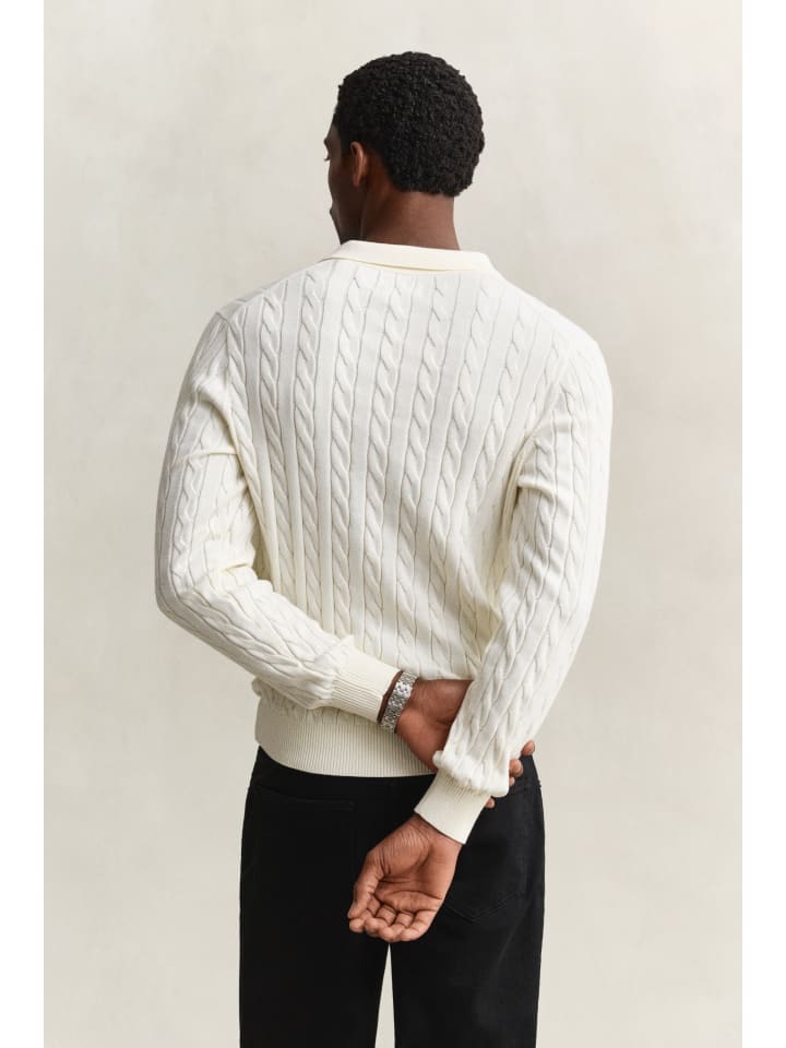Pullover in ecru - 0001