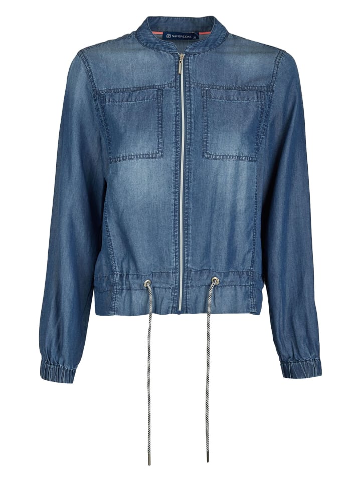 Jacke in dk. denim