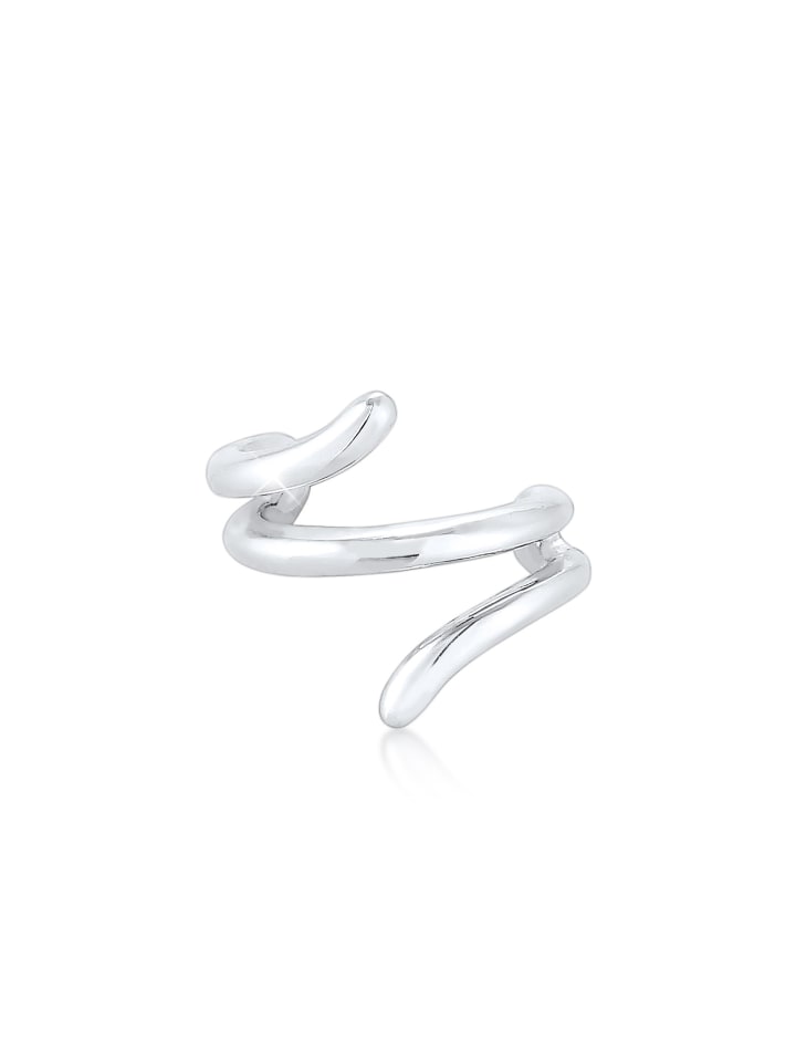 Ohrringe 925 Sterling Silber Geo in Silber