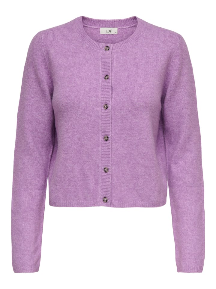 Strickjacke in African Violet
