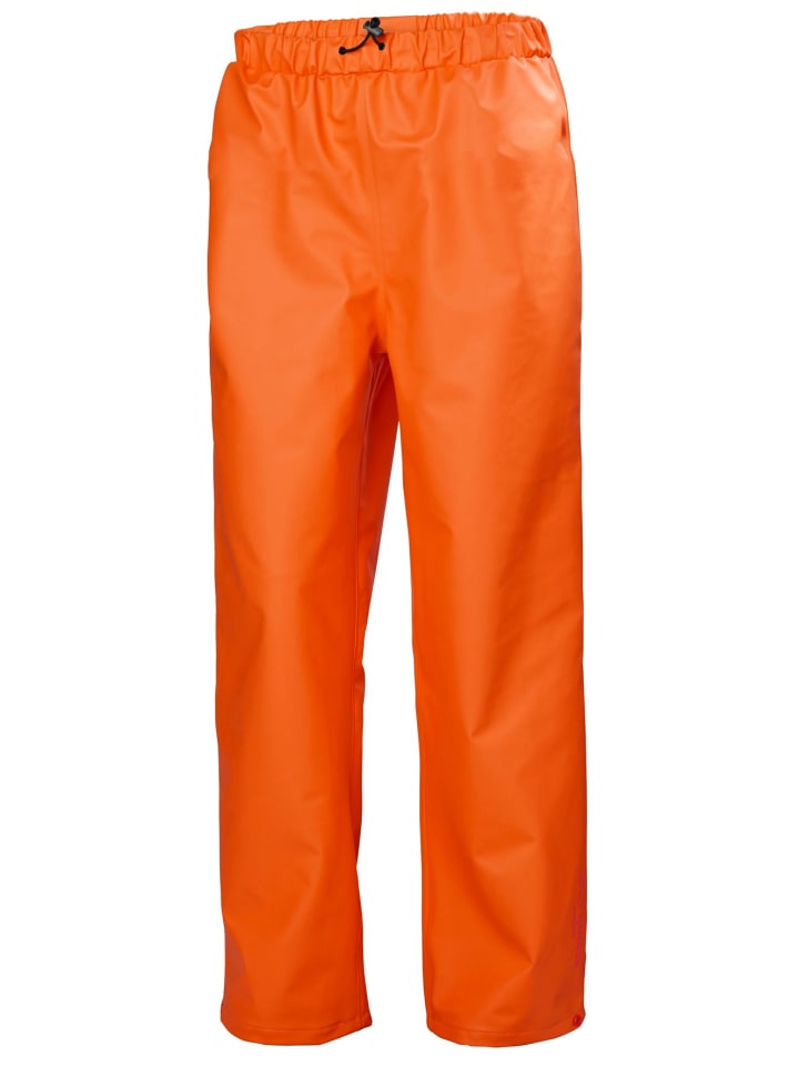 Regenhose in Orange