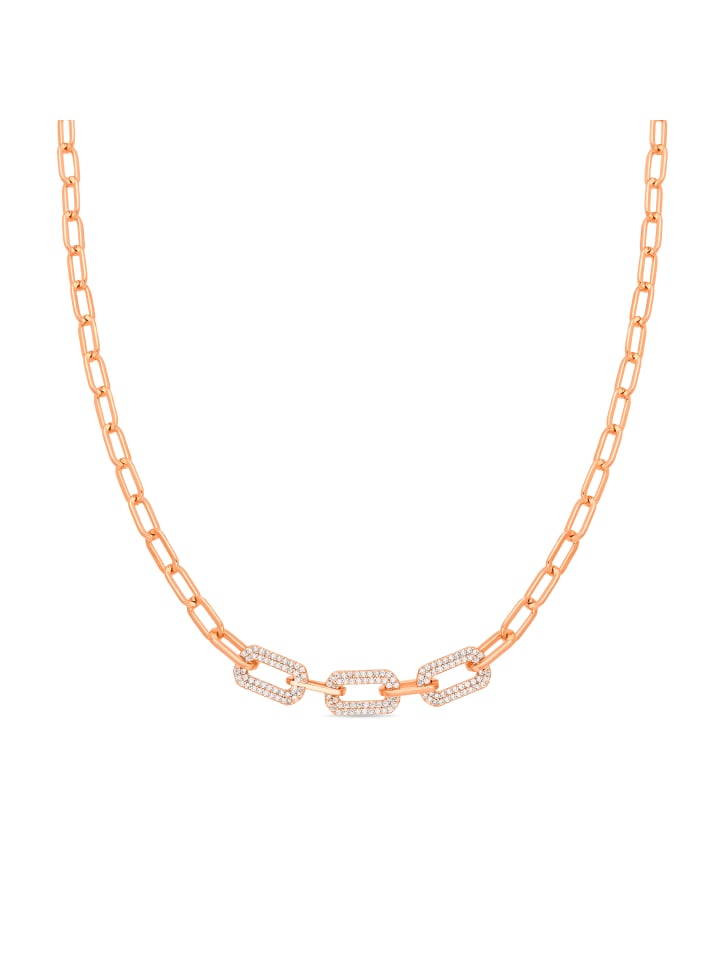 Halskette Nelith mit 18 Karat Gelbgold-Finish – NELITH