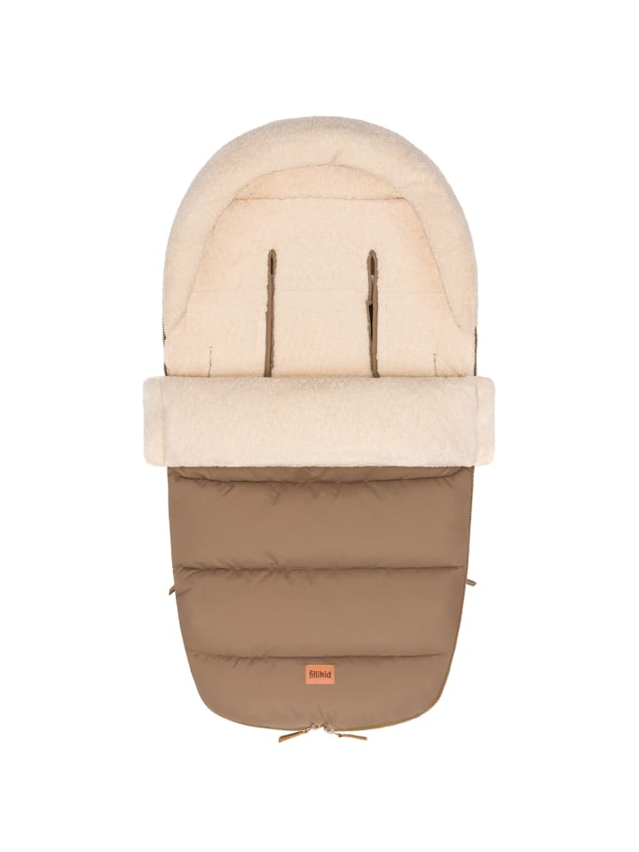 Winterfußsack Atlas Teddy Exklusiv in Toffee