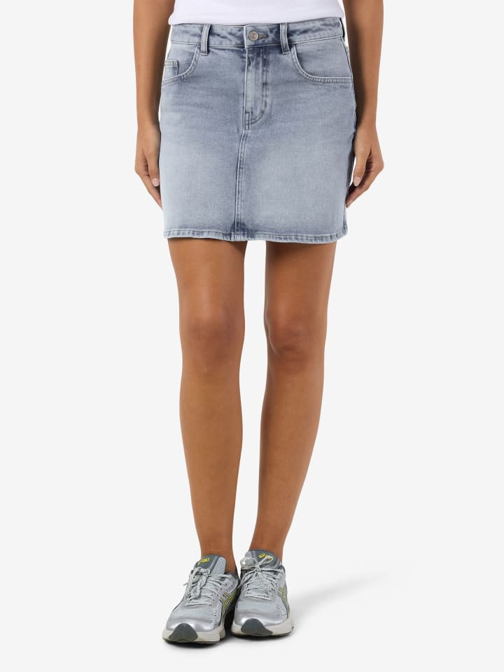 Jeansrock in Light Blue Denim