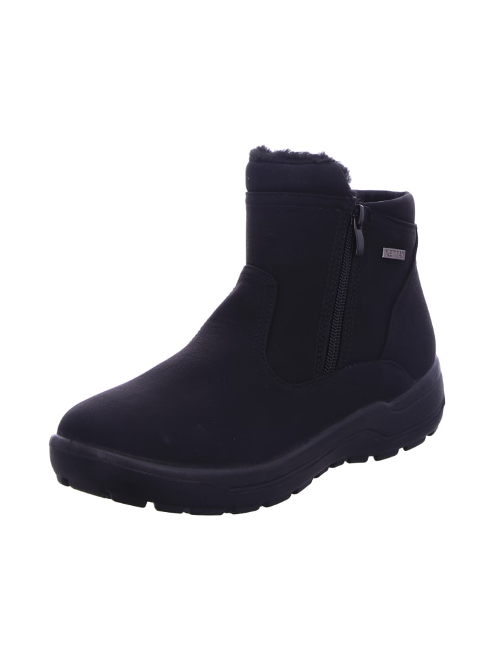 Keilstiefel Mit Tex-Membran in schwarz