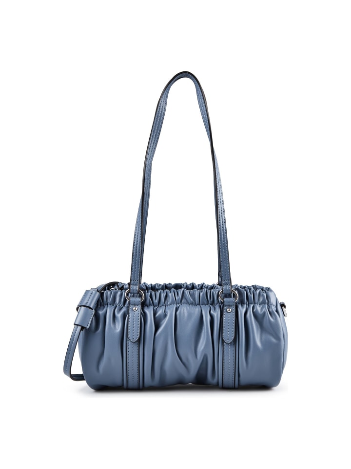 Faye Schultertasche XS Leder 25 cm flower blue