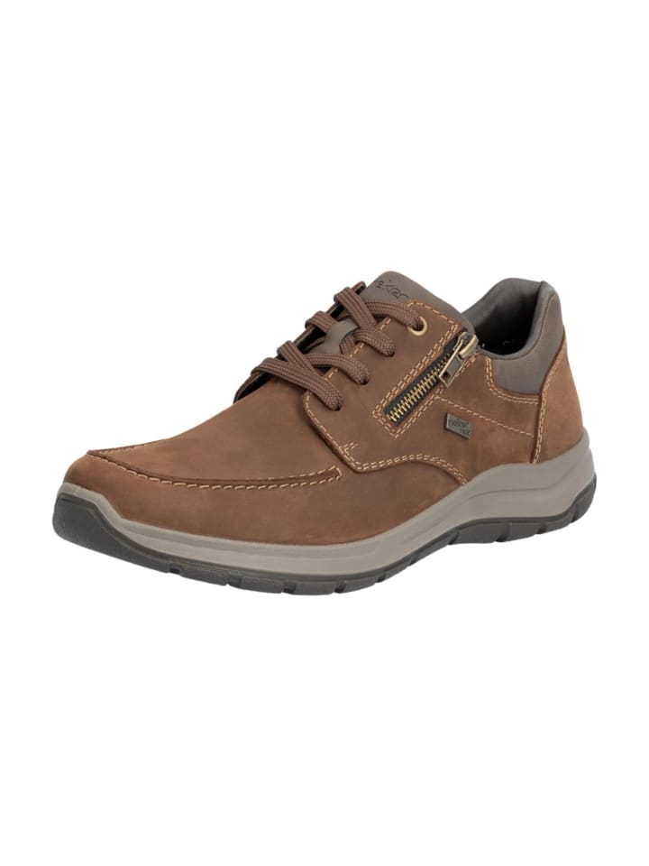Komfort Schnürschuhe in Braun