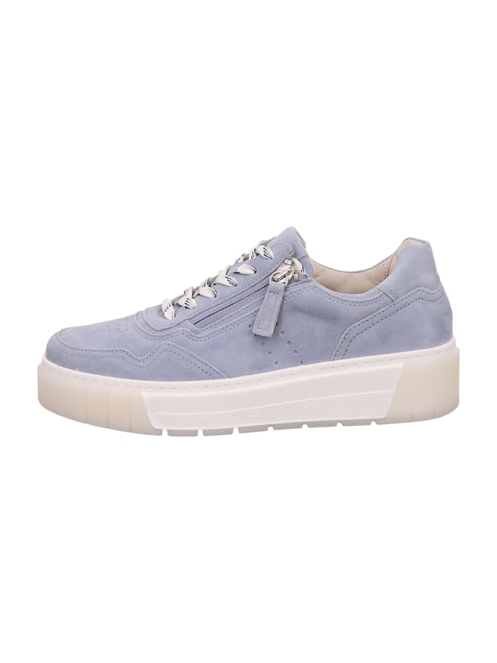 Sportliche Schnürschuhe in Blau