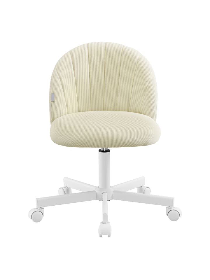 Bürostuhl Laela in Beige - (B)60 x (H)83.5 x (T)60 cm