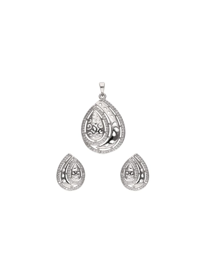 Women Jewelry Set in Silver