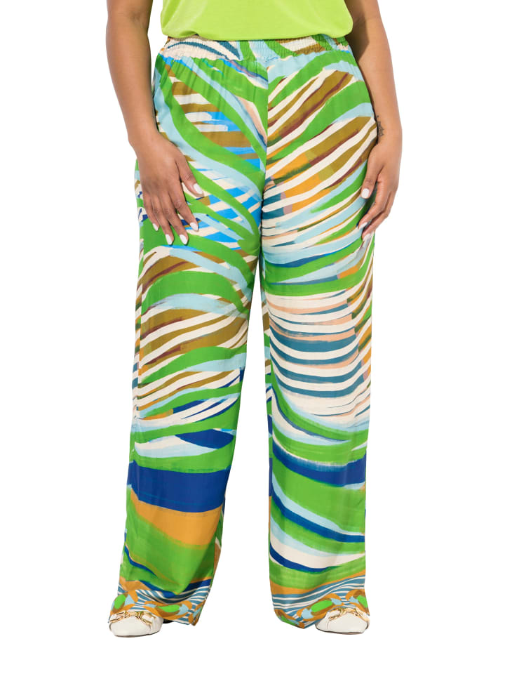 Schlupfhose in sommer grün