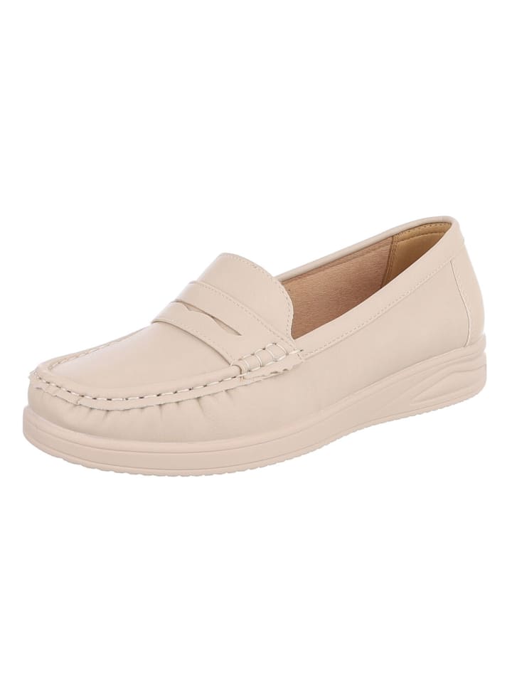 Halbschuh in Beige