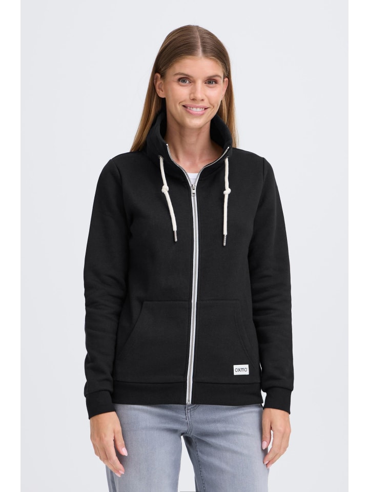 Zip-Jacke OXBitta in Schwarz