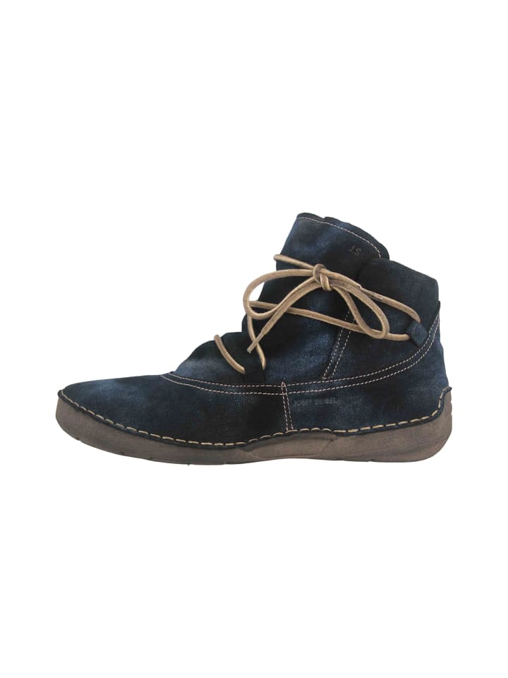 Stiefeletten in Blau