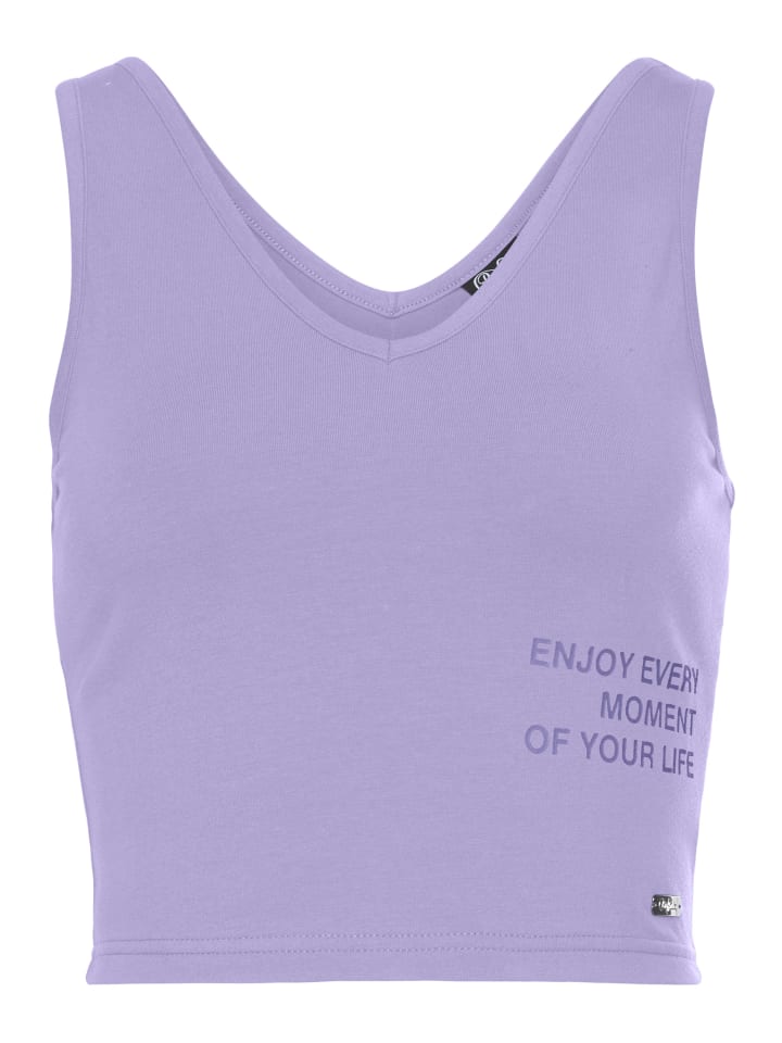 Tanktop in lavendel