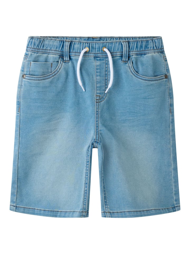 Shorts in Light Blue Denim