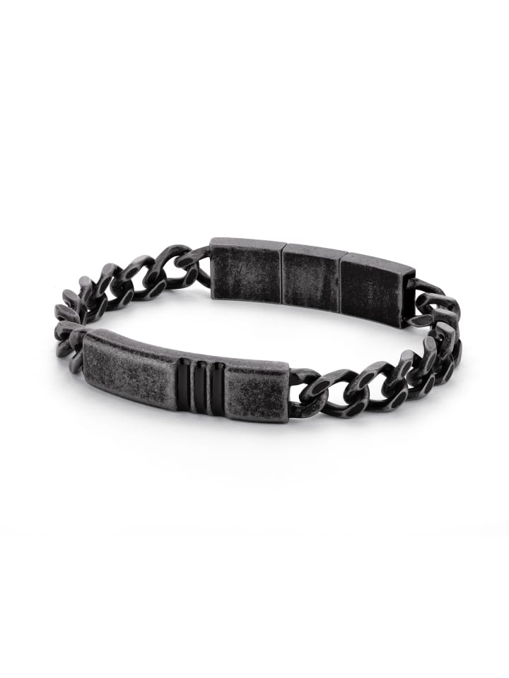 Armband Curb Chain in gun