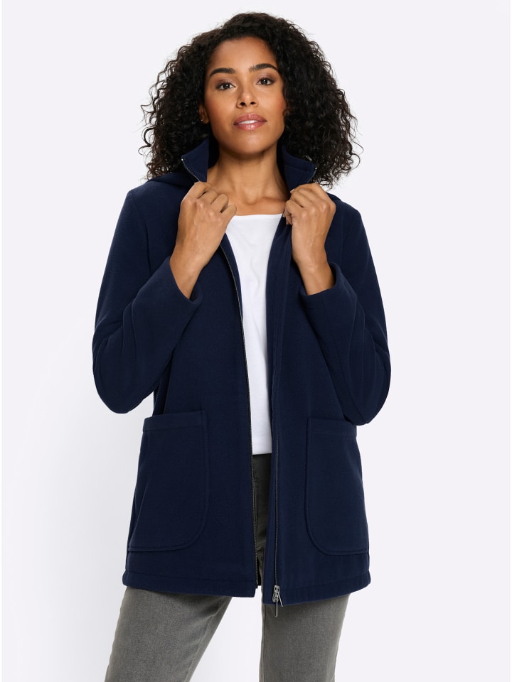 Jacke in marine