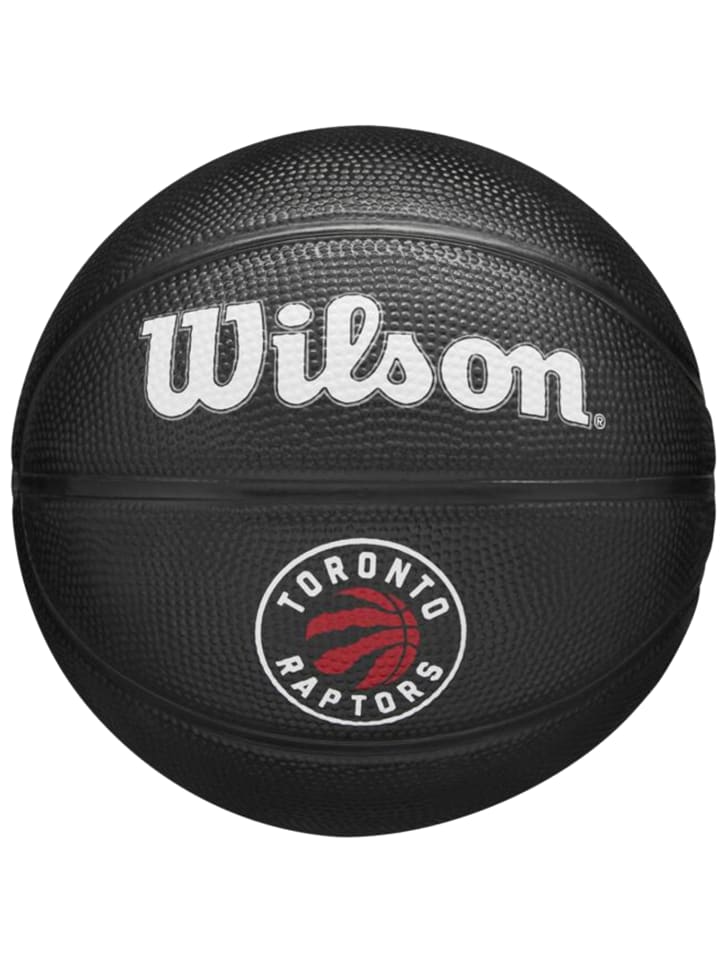 Wilson Team Tribute Toronto Raptors Mini Ball in Schwarz