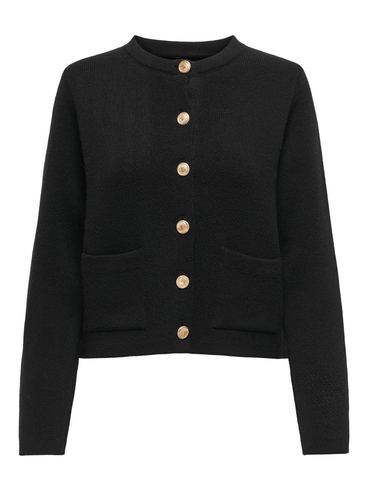 Strickjacke in Black