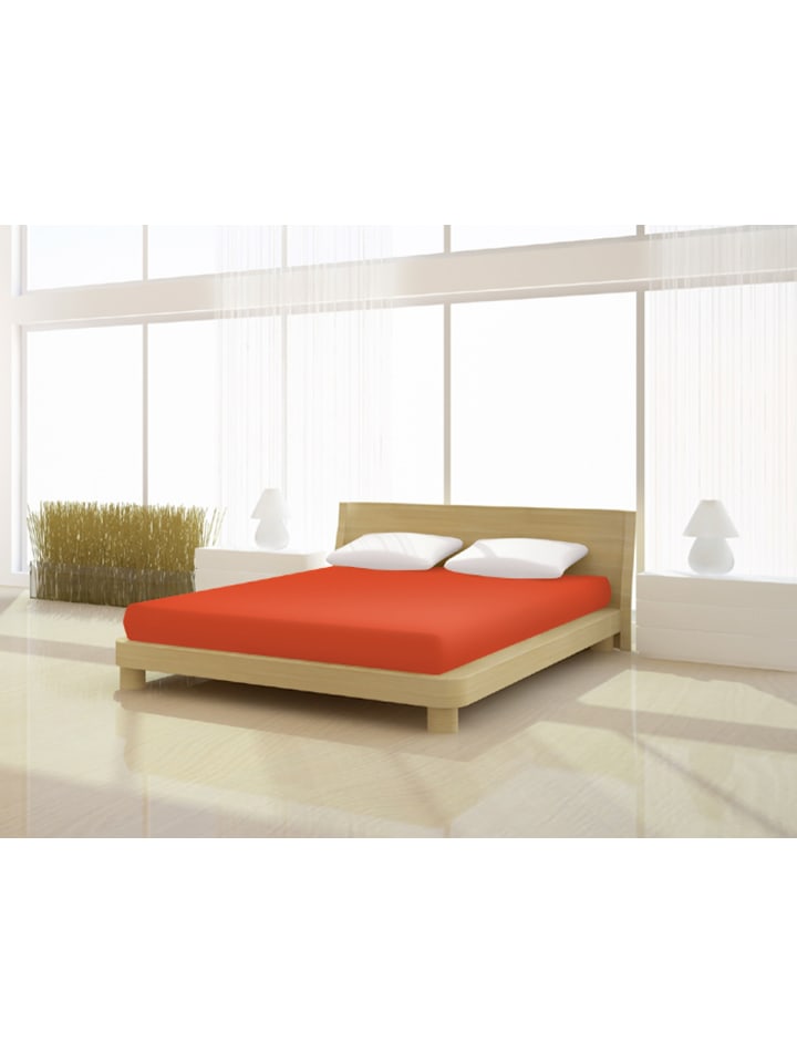 Spannbetttuch Elastan basic 140-160 x 200-220 cm in kamin