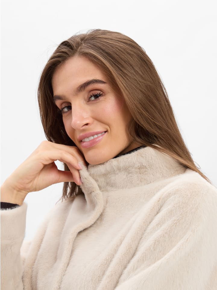 Jacke in ecru