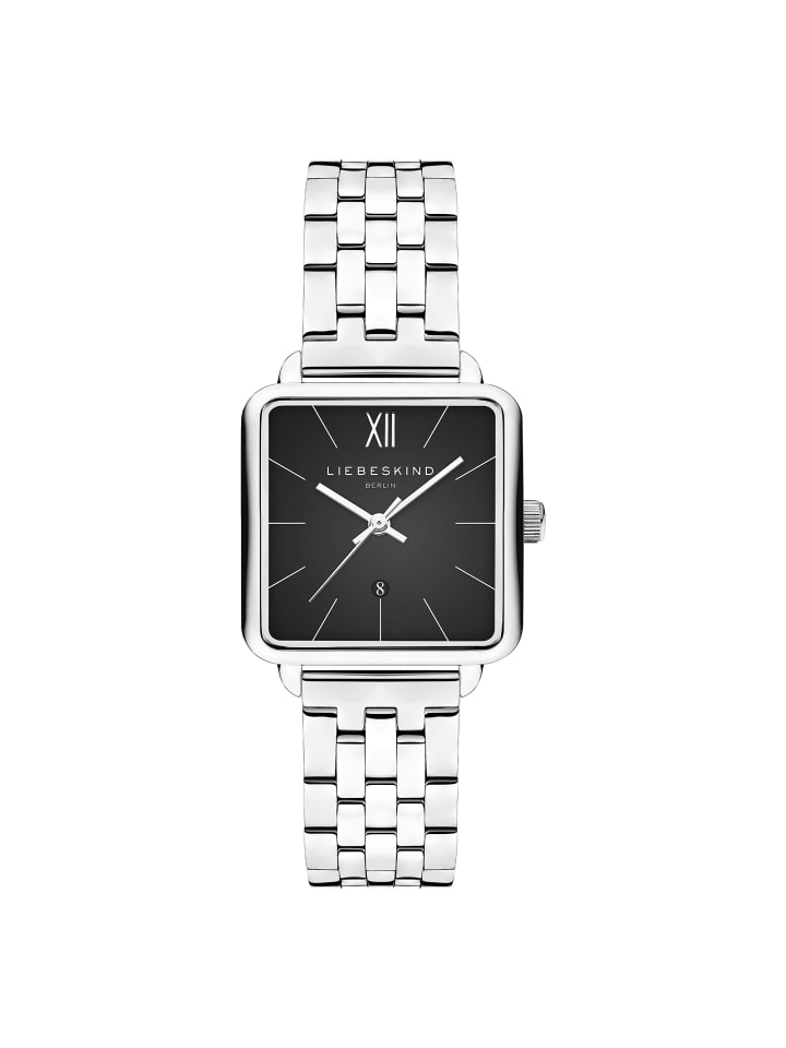 Armbanduhr The Classic Square in silber