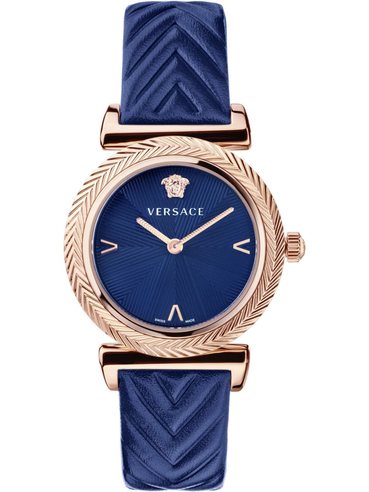 Quarzuhr für Damen in blau