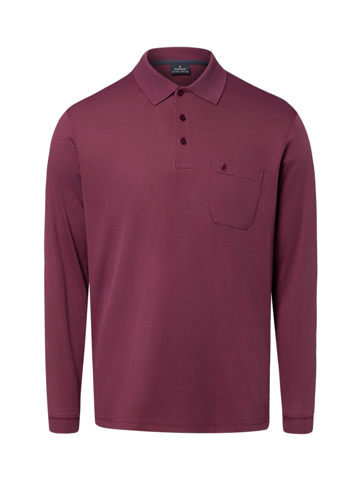Langarmshirt in himbeer - 0003
