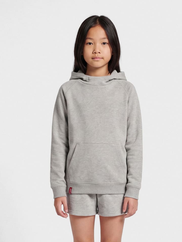 Kapuzenpullover Hmlred Kinder in GREY MELANGE